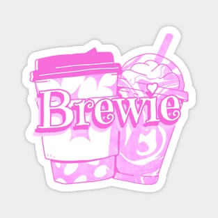 Brewie Coffe Brewer Barbie Magnet