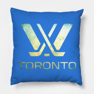 PWHL - Toronto Distressed Pillow