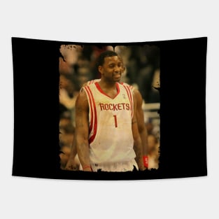 Tracy McGrady - Vintage Design Of Basketball Tapestry