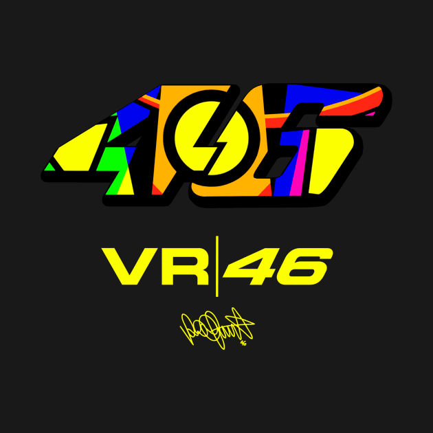 46 Valentino Rossi Logo by simple_shop