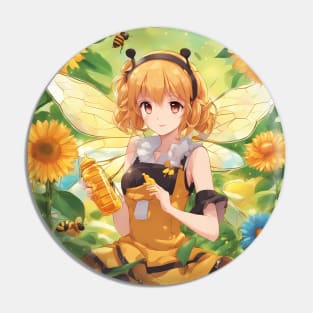 teamwork magazine bee Pin