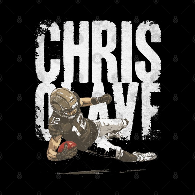 Chris Olave New Orleans TD Catch Bold by Chunta_Design