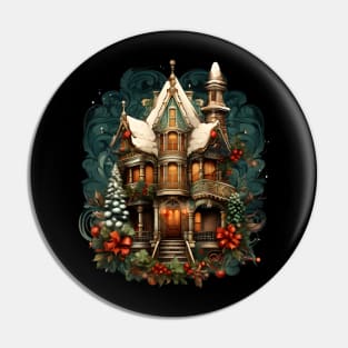 Christmas Scenery Pin