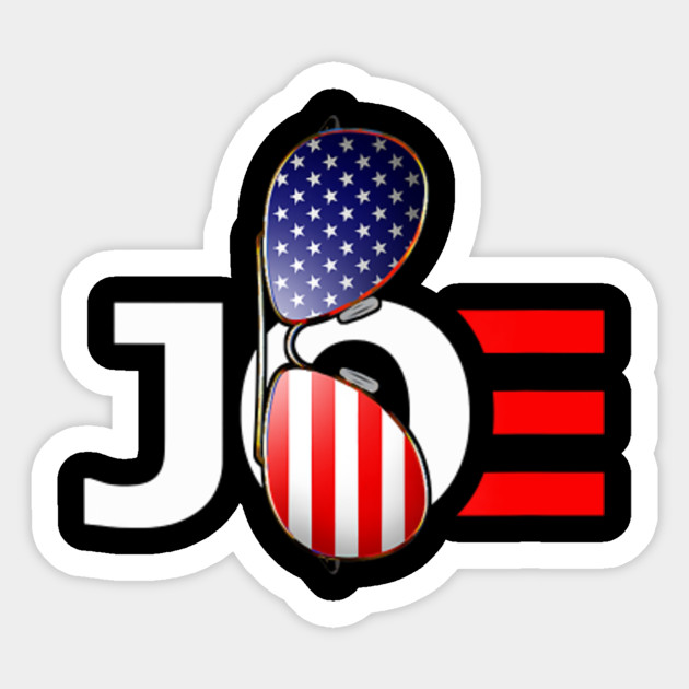 Joe Biden Aviator Shades Graphic President 2020 Joe Biden Sticker Teepublic
