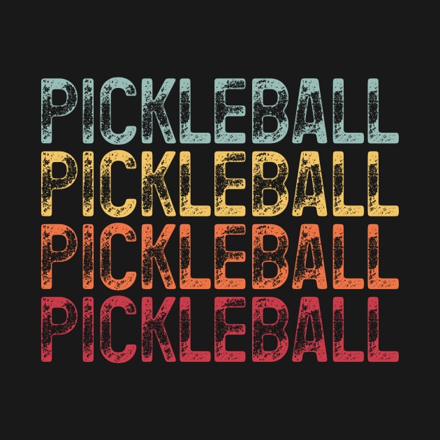 Vintage Pickleball by SalamahDesigns