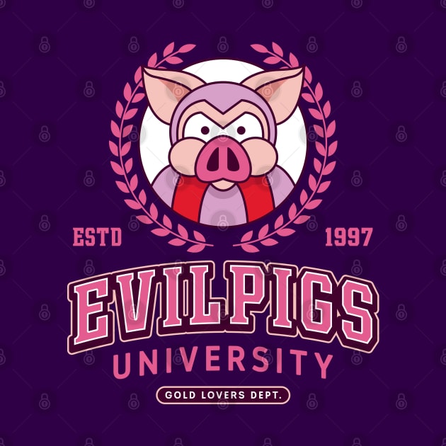 Evil Pigs University by Lagelantee