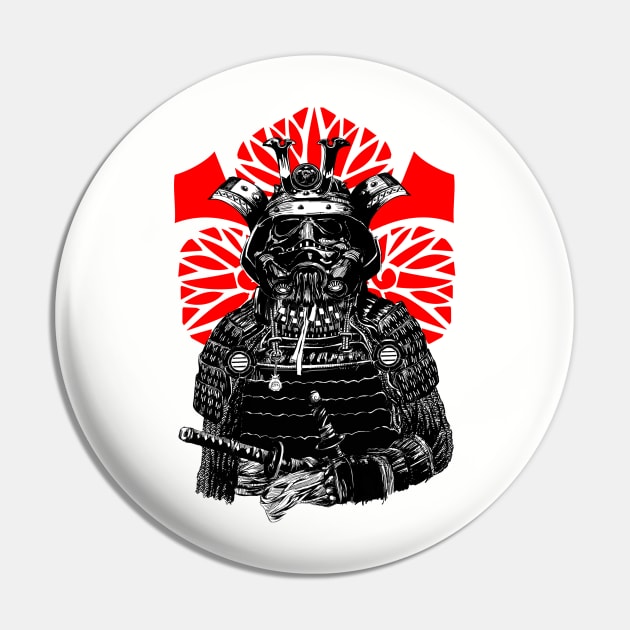 The Bushi Trooper Pin by dibuholabs