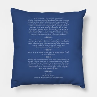 George Sims - Nutbush Address Pillow