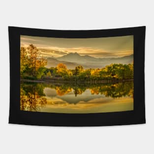 Golden Moments, Gilded Dreams Tapestry