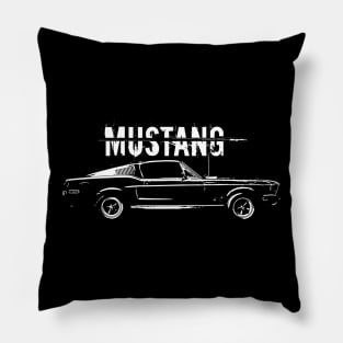 Bullitt Mustang Pillow