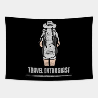 Travel enthusiast Tapestry