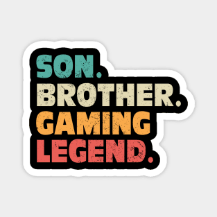 Christmas Gift For Gaming Teenage Boys & Kids Gamer Brother Magnet