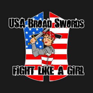 HMB Team USA BroadSwords T-Shirt