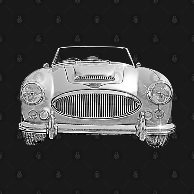 Austin-Healey 3000 Mk III 1960s British classic car by soitwouldseem