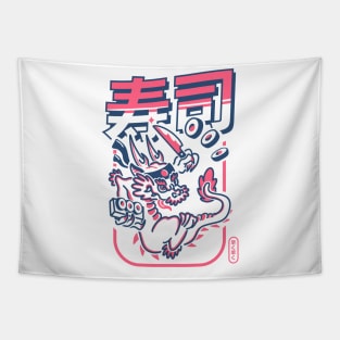 Sushi dragon Tapestry