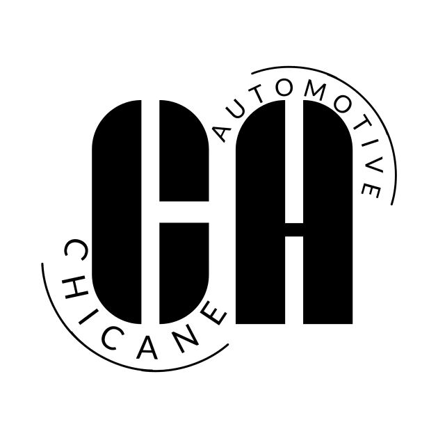 Chicane Automotive Old-School CA Logo by Chicane Automotive Apparel