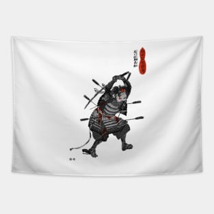 Samurai Good Death Tapestry