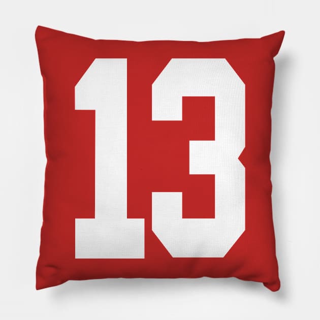 San Francisco 13 Pillow by Edlogan