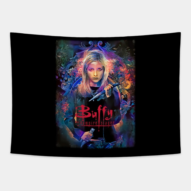 Buffy Tapestry by Cactux