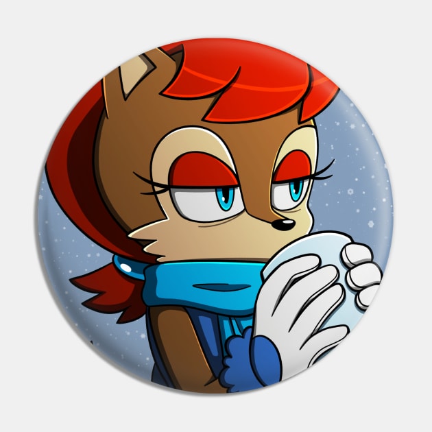 Winter Sally Pin by Firestorm Fox