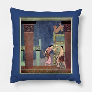 Ariadne and Theseus - Edmund Dulac, Tanglewood Tales Pillow