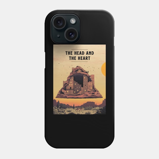 ThE H and The Heart Phone Case by wild viking studio official