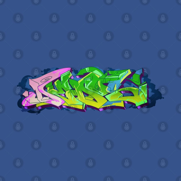 Dedos Graffiti letters by Dedos The Nomad