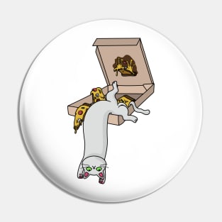 Stretchy Pizza Cat Pin