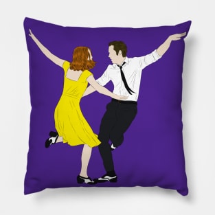 Mia and Sebastian - La La Land Pillow