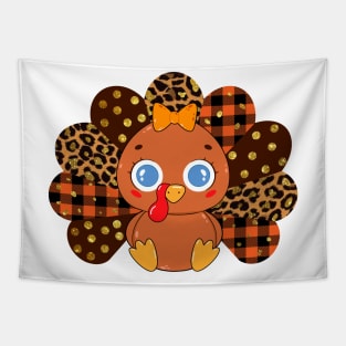 Baby Turkey Funny Thanksgiving Gift Tapestry