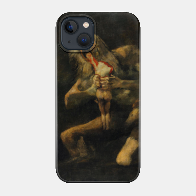 Saturn Devouring His Son - Saturn Devouring His Son - Phone Case