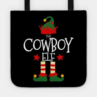 Cow Boy Elf Matching Family Group Christmas Party Pajamas Tote