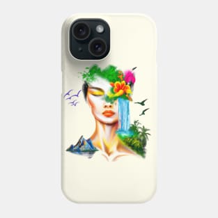 Tropical Paradise "Mother Nature" Phone Case