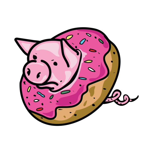 Pig Donut by BangHolla