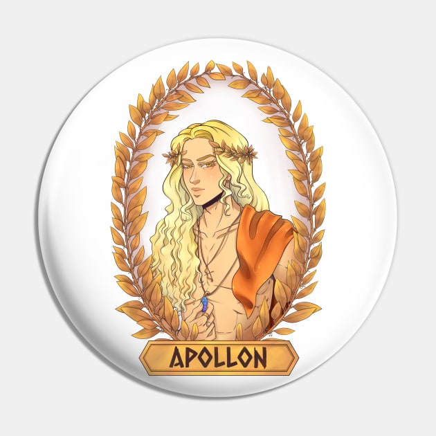 Apollon Olympian God Greek Mythology Pin by Tati Seol