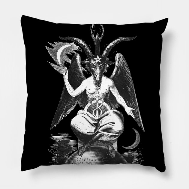 Baphomet Pillow by kaliyuga