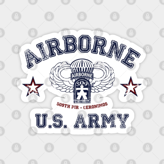 509th Airborne - Geronimos Magnet by MilitaryVetShop