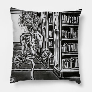 Gorey Ghost Pillow