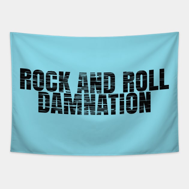 rock and roll Tapestry by martian