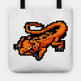 Pixel Lizard Character Tote