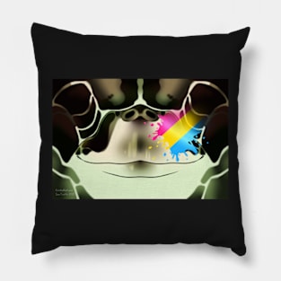 Pansexual Sea Turtle Face Pillow