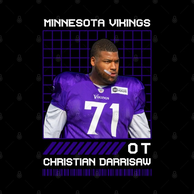 CHRISTIAN DARRISAW - OT - MINNESOTA VIKINGS by Mudahan Muncul 2022