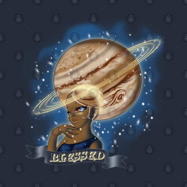 African American Woman and Jupiter by treasured-gift