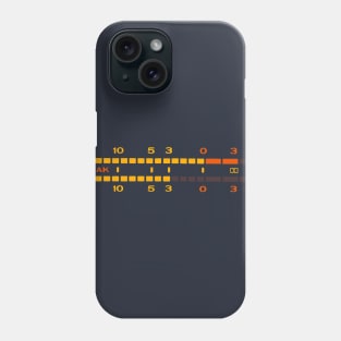 vu meter Phone Case