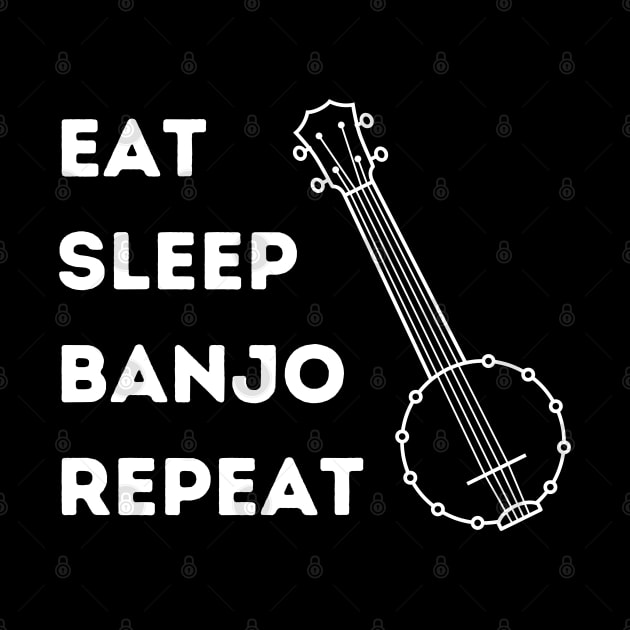 Eat Sleep Banjo Repeat by euheincaio