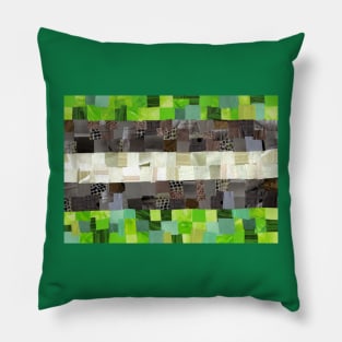 Grayromantic Pride Flag Pillow