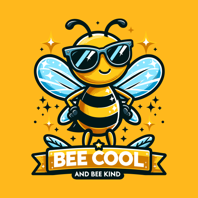 Bee Cool and Bee Kind by Muslimory