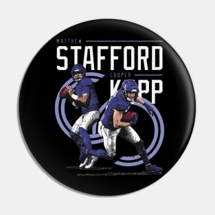 Matthew Stafford & Cooper Kupp Los Angeles R Duo Pin