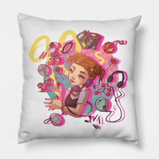 90s Girl Pillow