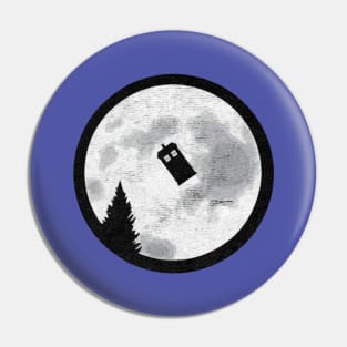 Parody Phone Booth Dr Who Pin